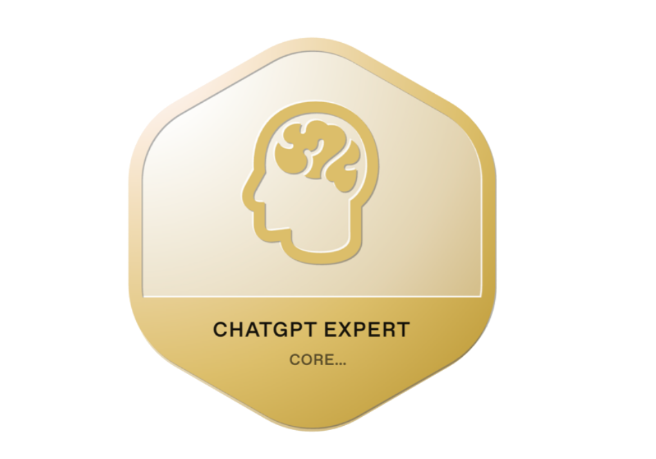 Značka ChatGPT Expert – Core Knowledge (Tanja Fric, GoDigi AI)
